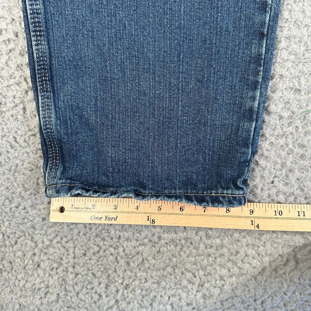 Dickies Denim Jeans Carpenter Pants Men 38x32 Trousers‎ Baggy Workwear Blue - Picture 10 of 16